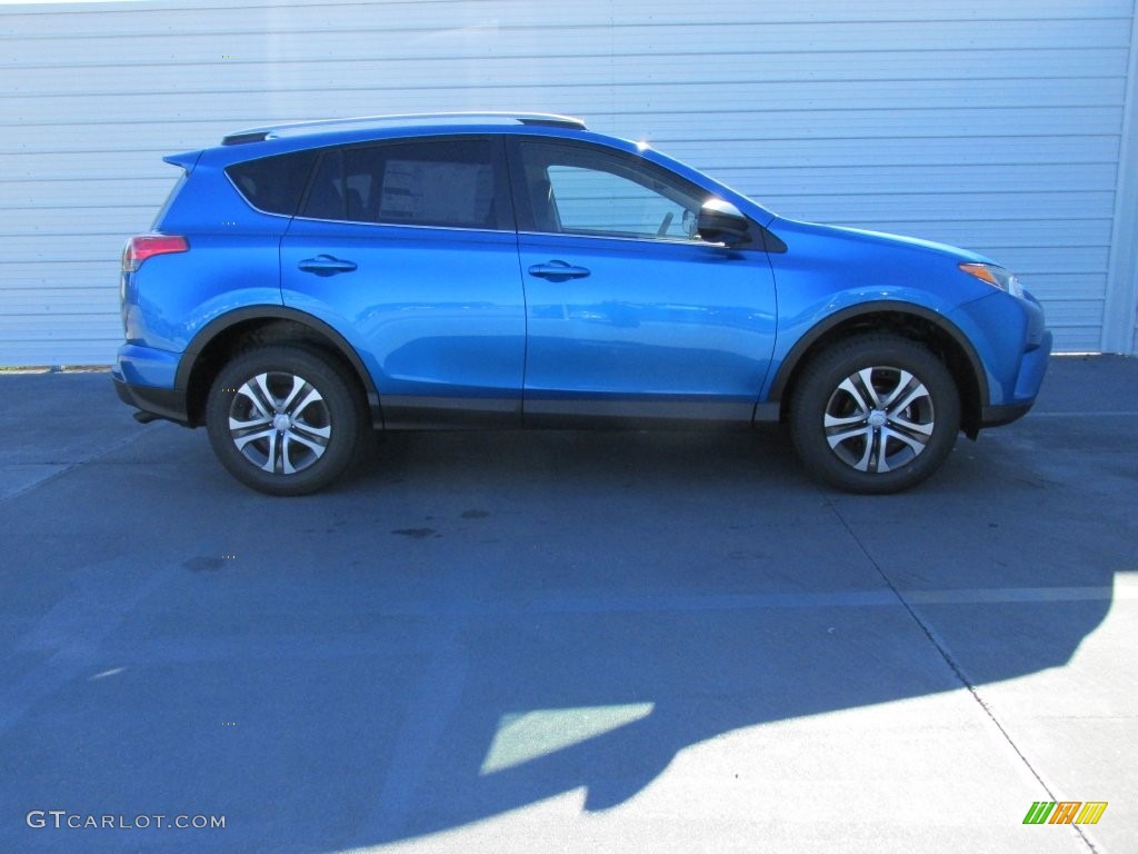 2016 RAV4 LE - Electric Storm Blue / Black photo #3