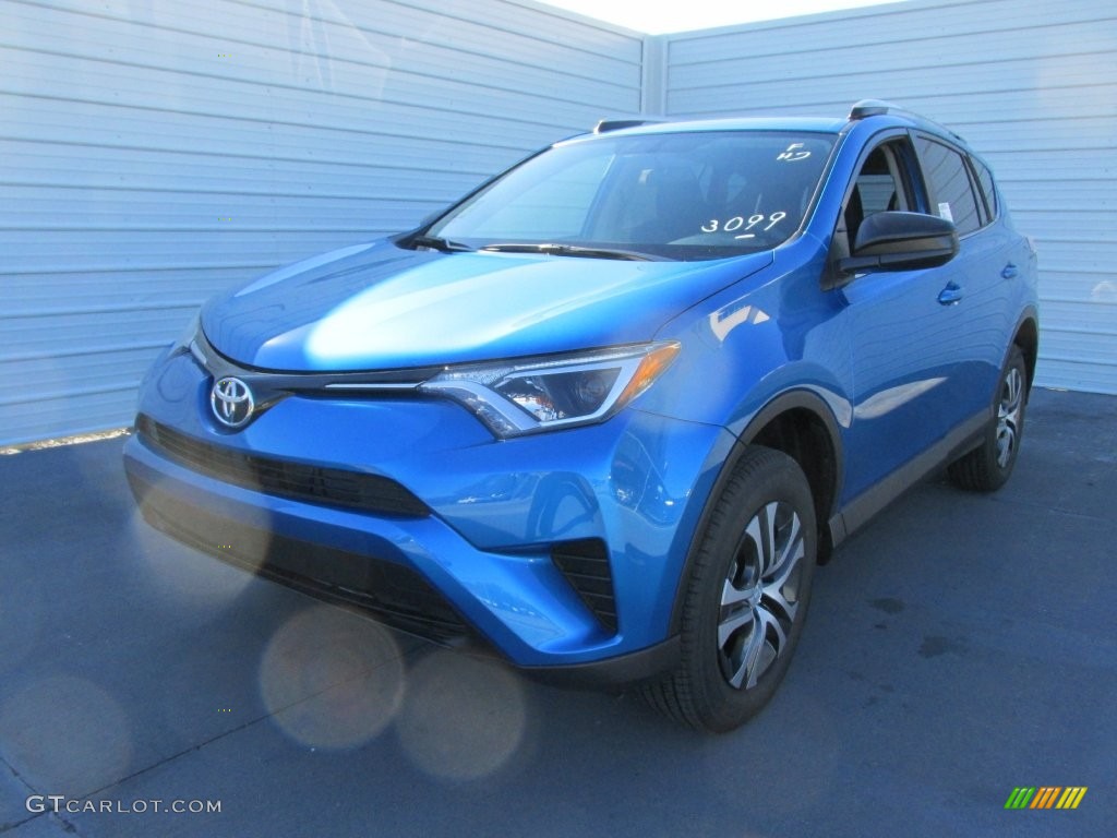 2016 RAV4 LE - Electric Storm Blue / Black photo #7