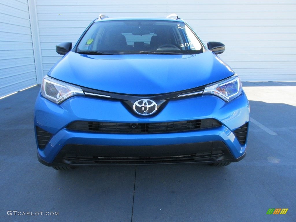 2016 RAV4 LE - Electric Storm Blue / Black photo #8