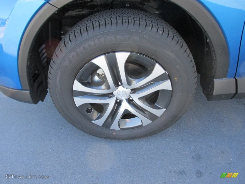 2016 RAV4 LE - Electric Storm Blue / Black photo #11