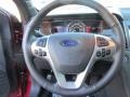 2016 Ford Taurus Charcoal Black Interior Steering Wheel Photo