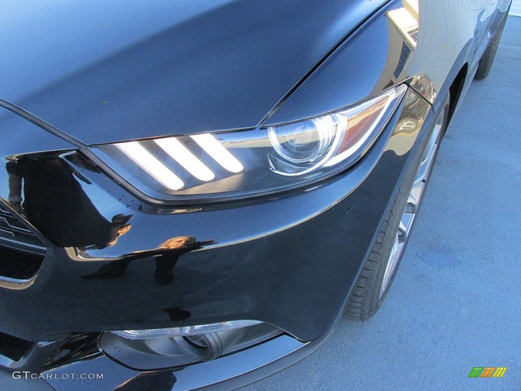 2016 Mustang EcoBoost Premium Coupe - Shadow Black / Ebony photo #9