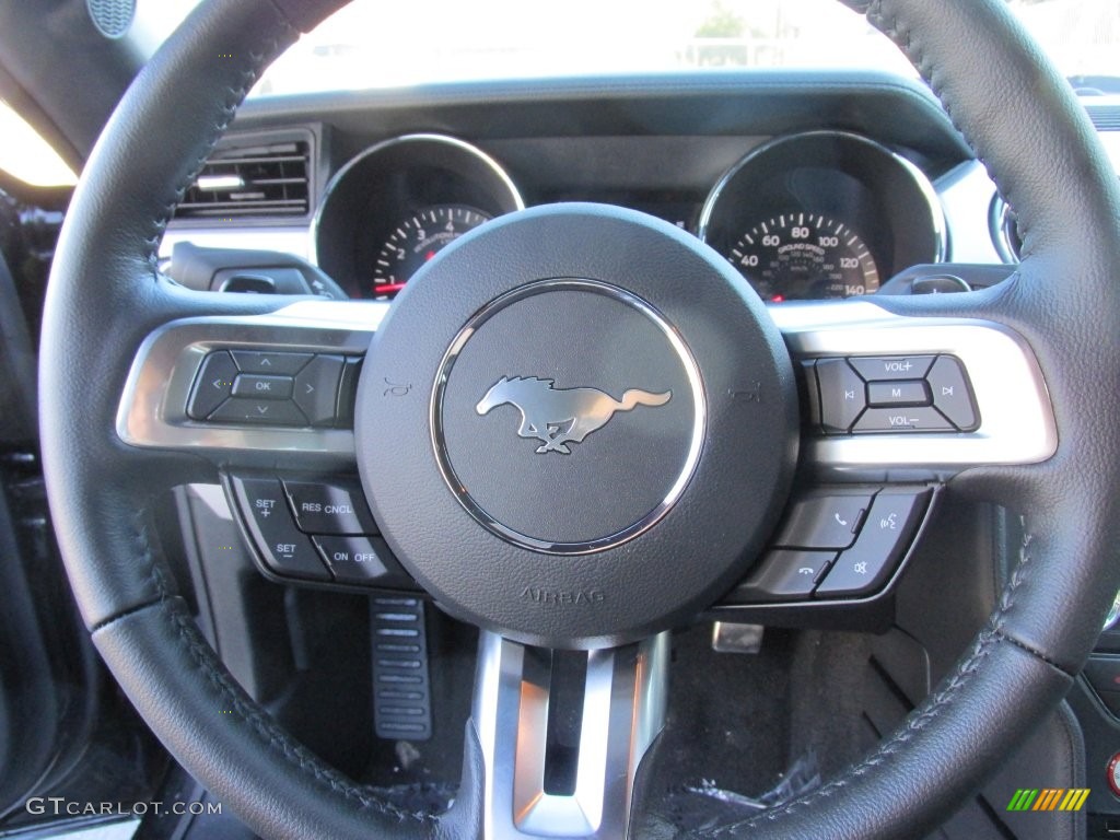 2016 Mustang EcoBoost Premium Coupe - Shadow Black / Ebony photo #29