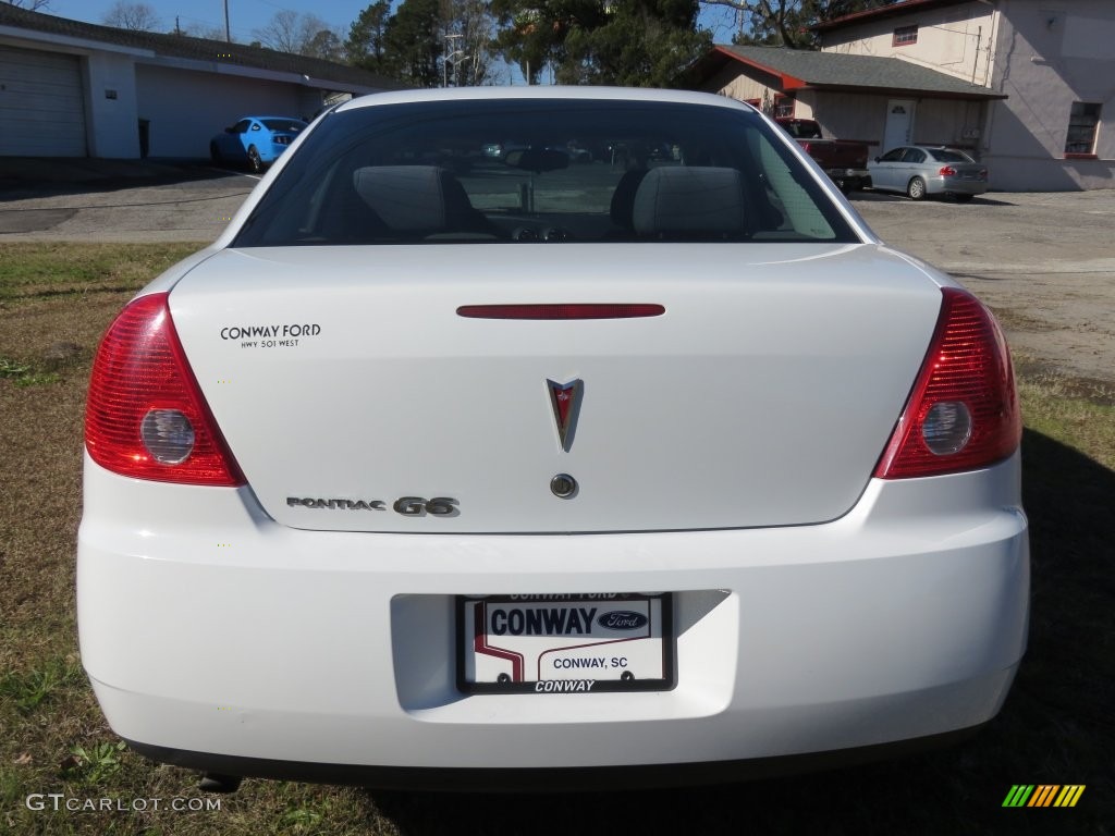 2009 G6 Sedan - Summit White / Light Taupe photo #4