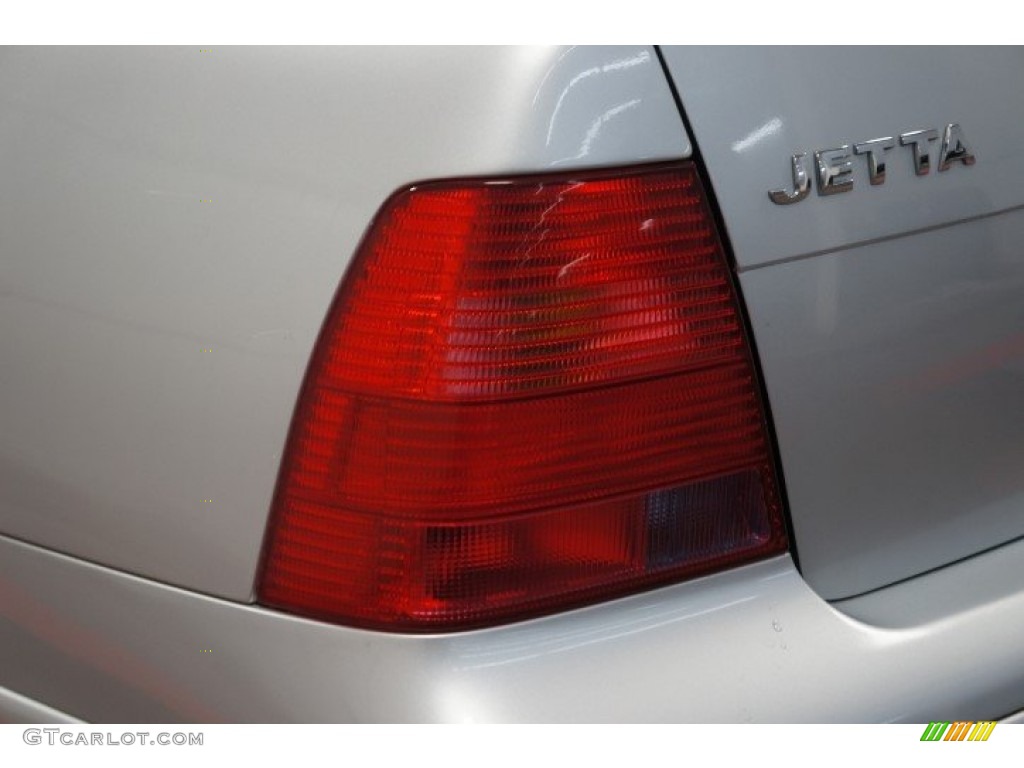 2003 Jetta GL Sedan - Platinum Grey Metallic / Black photo #147