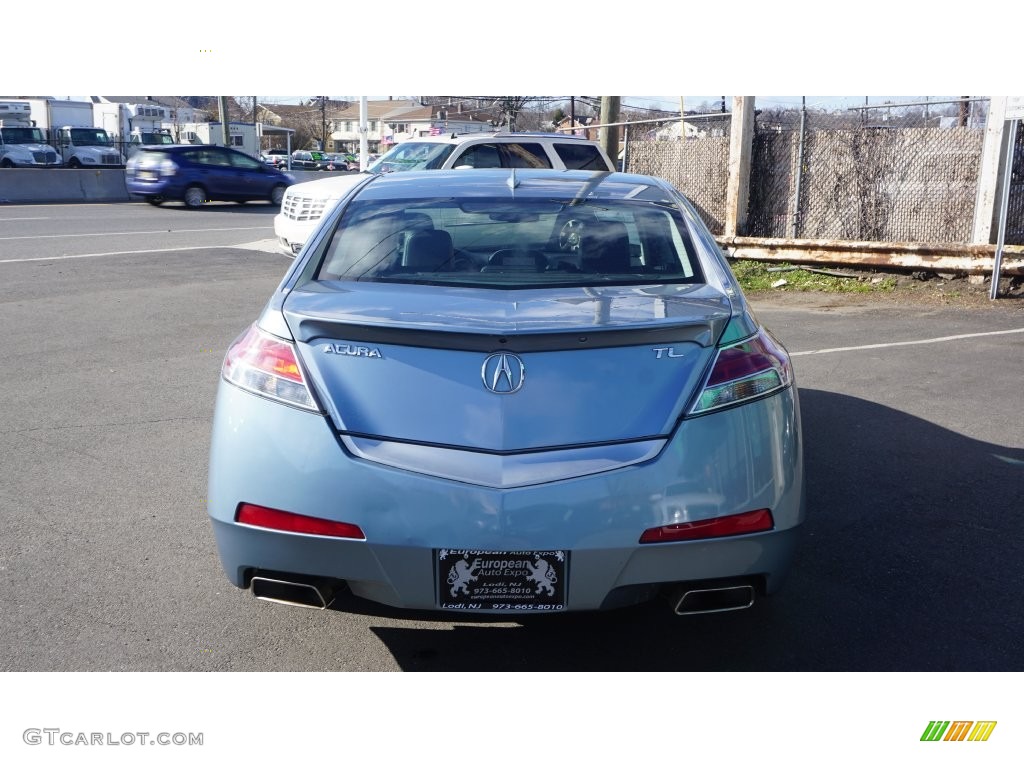 2009 TL 3.5 - Borealis Blue Pearl / Ebony photo #7