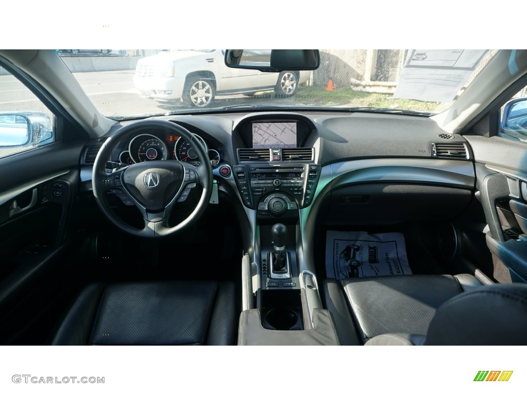 2009 TL 3.5 - Borealis Blue Pearl / Ebony photo #17