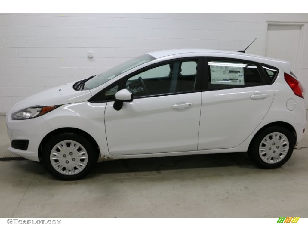 2016 Fiesta S Hatchback - Oxford White / Charcoal Black photo #1