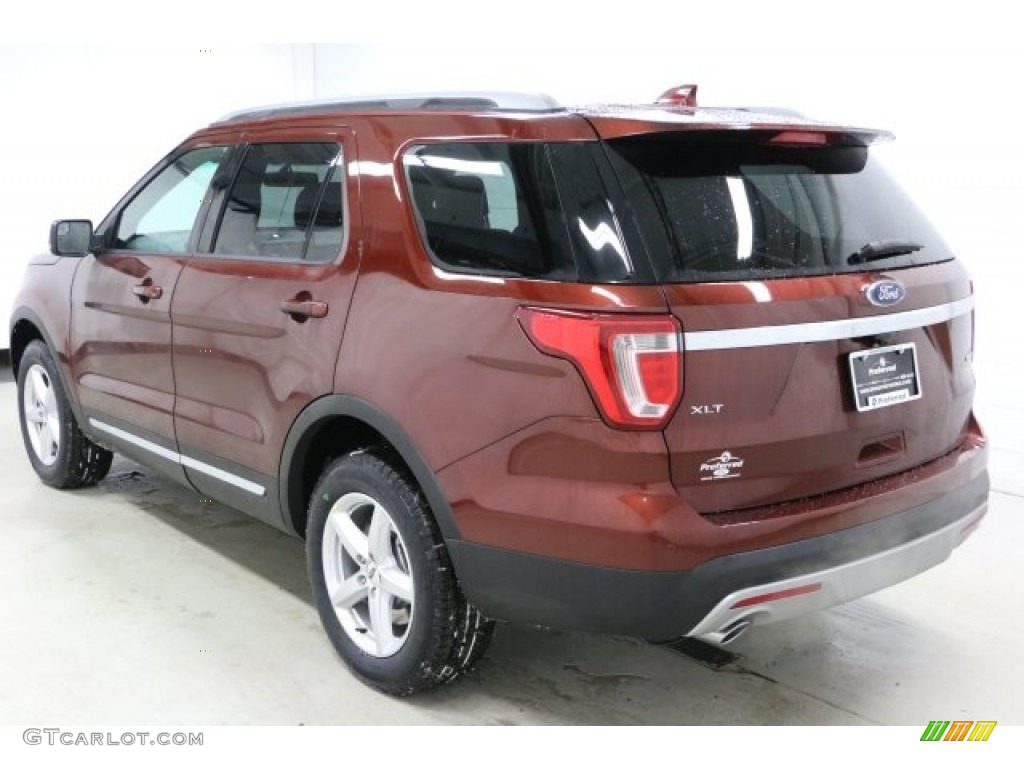 2016 Explorer XLT 4WD - Bronze Fire Metallic / Medium Light Camel photo #4