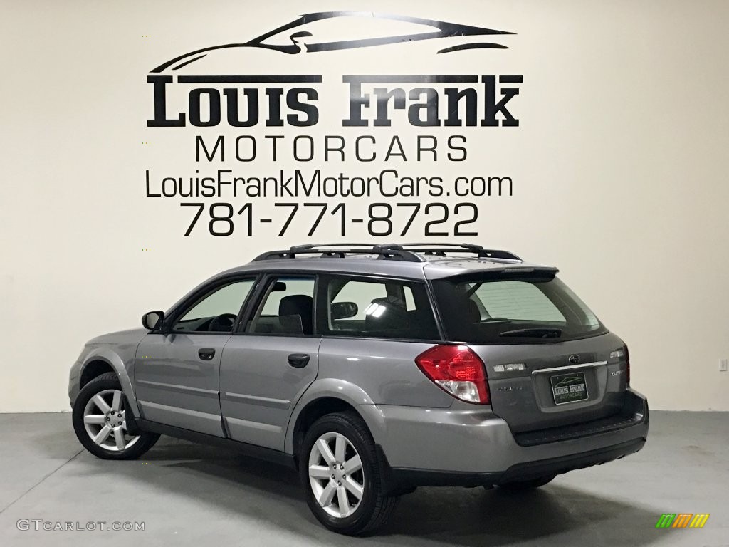 2008 Outback 2.5i Wagon - Quartz Silver Metallic / Off Black photo #3