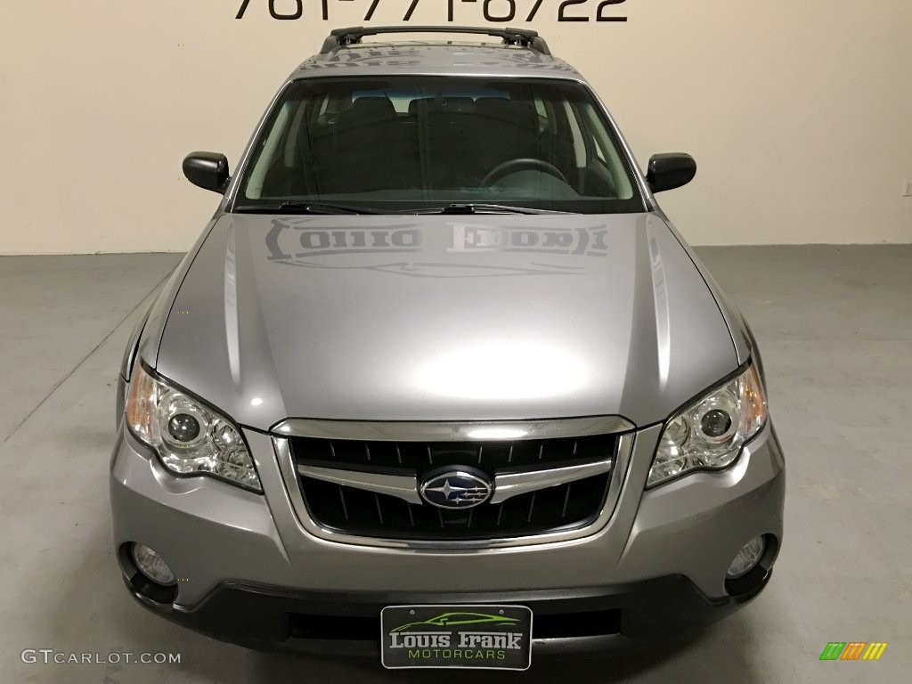 2008 Outback 2.5i Wagon - Quartz Silver Metallic / Off Black photo #7