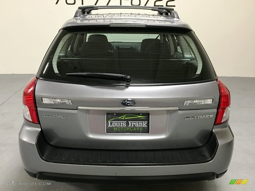 2008 Outback 2.5i Wagon - Quartz Silver Metallic / Off Black photo #8