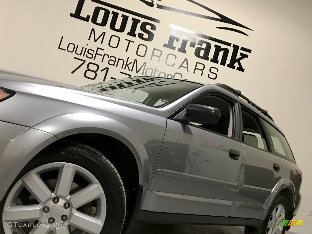 2008 Outback 2.5i Wagon - Quartz Silver Metallic / Off Black photo #13