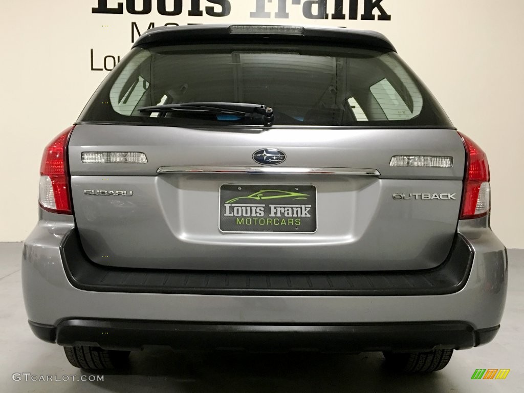 2008 Outback 2.5i Wagon - Quartz Silver Metallic / Off Black photo #21