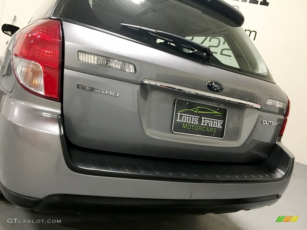2008 Outback 2.5i Wagon - Quartz Silver Metallic / Off Black photo #22