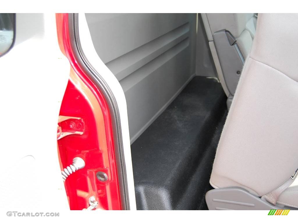 2004 F150 STX Regular Cab - Bright Red / Dark Flint photo #7
