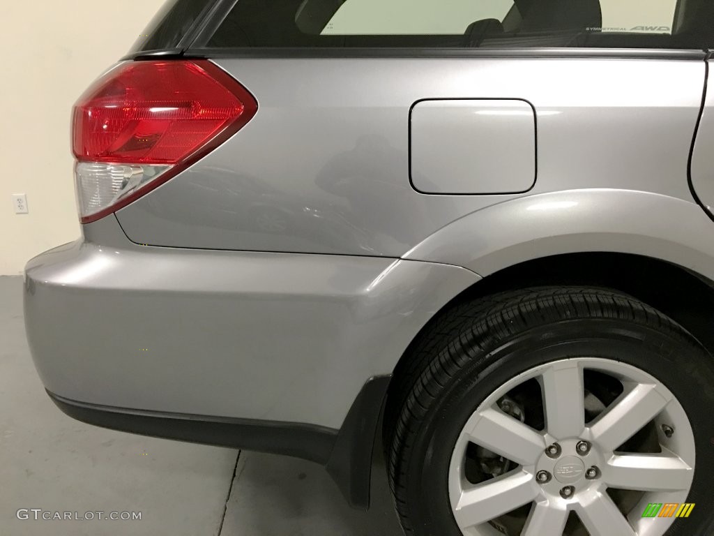 2008 Outback 2.5i Wagon - Quartz Silver Metallic / Off Black photo #30