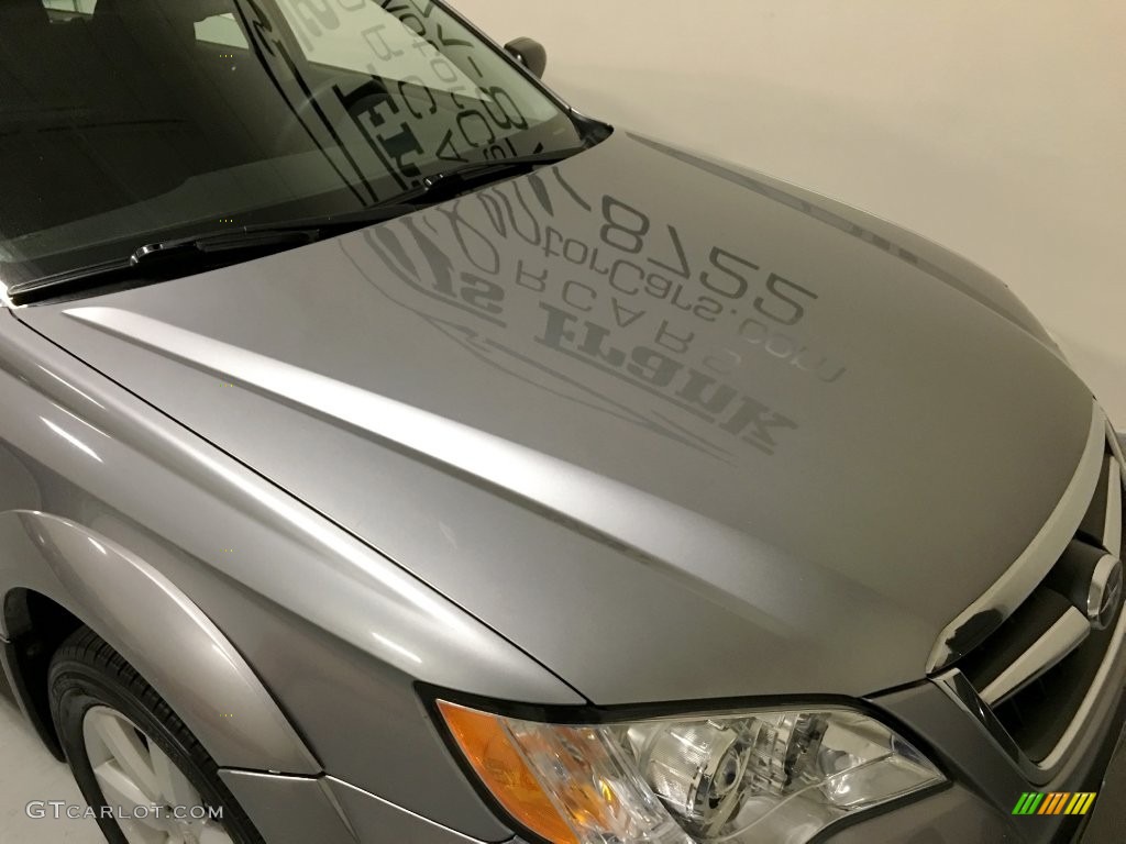 2008 Outback 2.5i Wagon - Quartz Silver Metallic / Off Black photo #32