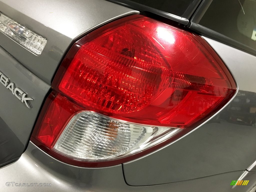 2008 Outback 2.5i Wagon - Quartz Silver Metallic / Off Black photo #43
