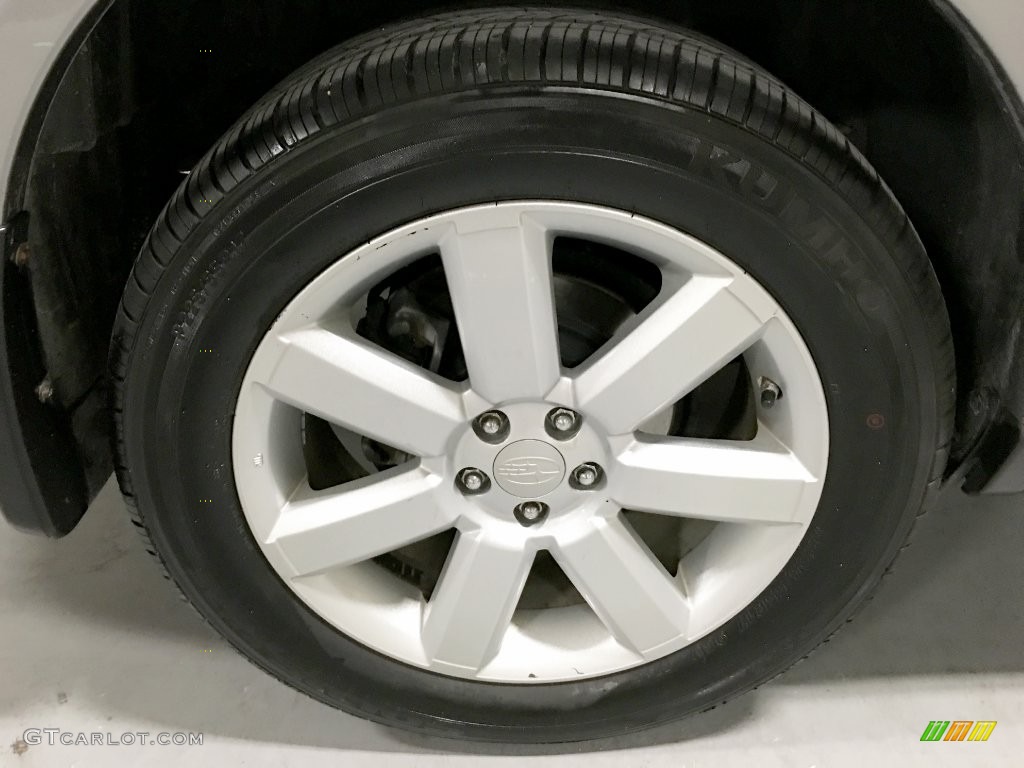 2008 Outback 2.5i Wagon - Quartz Silver Metallic / Off Black photo #53