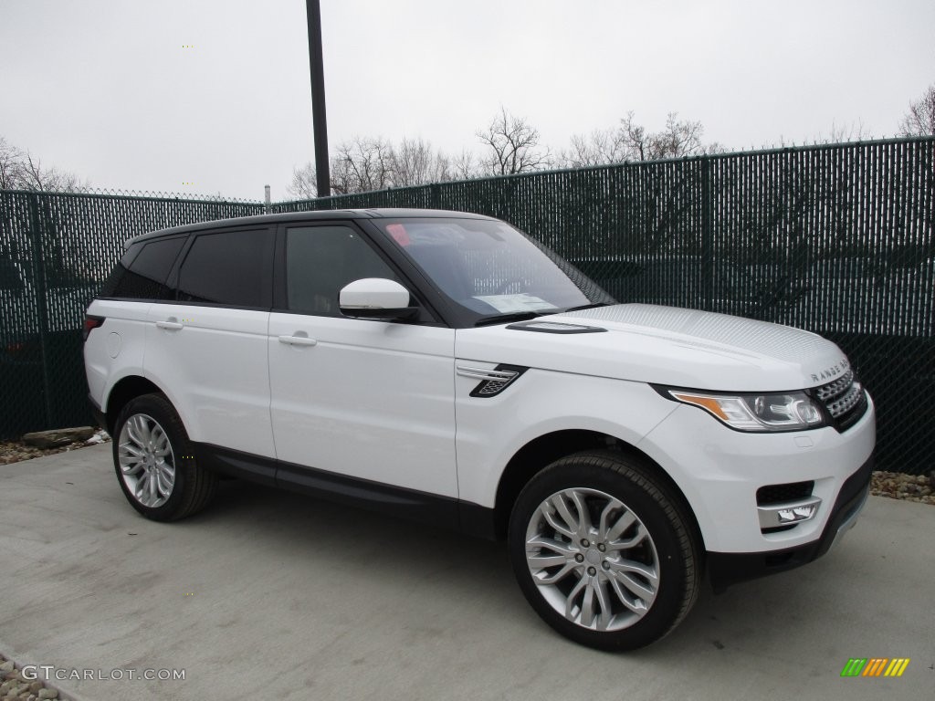 2016 Range Rover Sport HSE - Fuji White / Ebony/Ebony photo #1