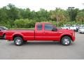 2005 Red Clearcoat Ford F250 Super Duty XL SuperCab  photo #12