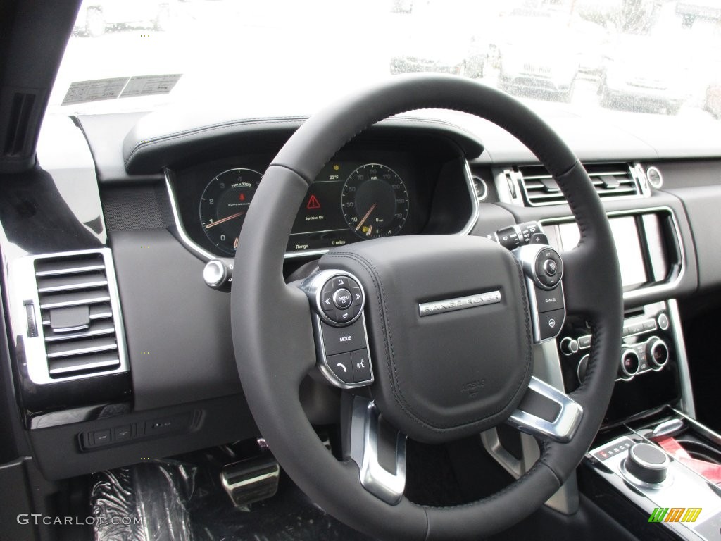 2016 Range Rover Supercharged - Santorini Black Metallic / Ebony/Ebony photo #15