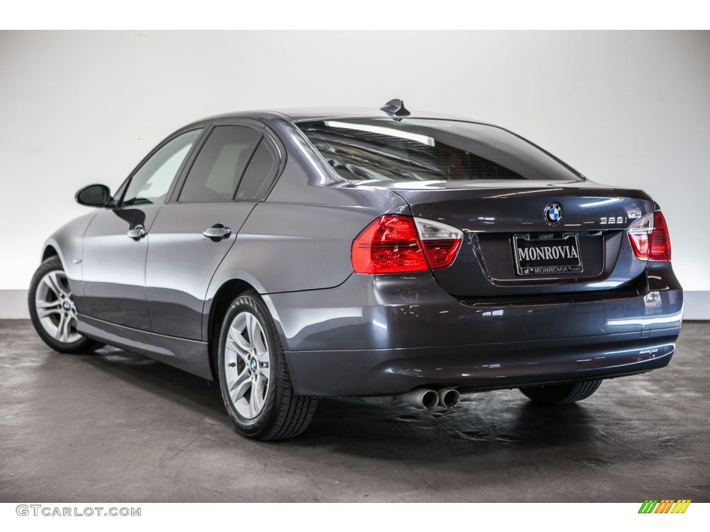 2008 3 Series 328i Sedan - Space Grey Metallic / Gray photo #10