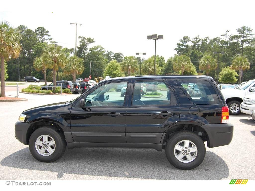 2006 Escape XLS - Black / Medium/Dark Flint photo #2