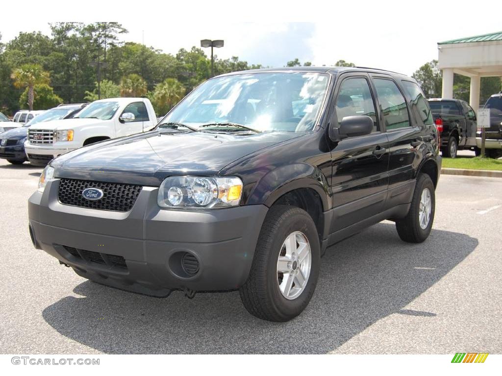 2006 Escape XLS - Black / Medium/Dark Flint photo #11