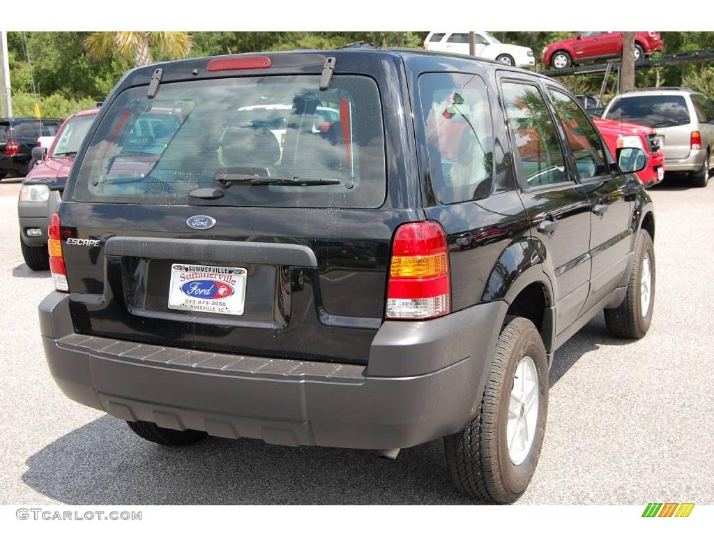 2006 Escape XLS - Black / Medium/Dark Flint photo #14