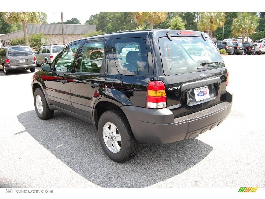 2006 Escape XLS - Black / Medium/Dark Flint photo #16