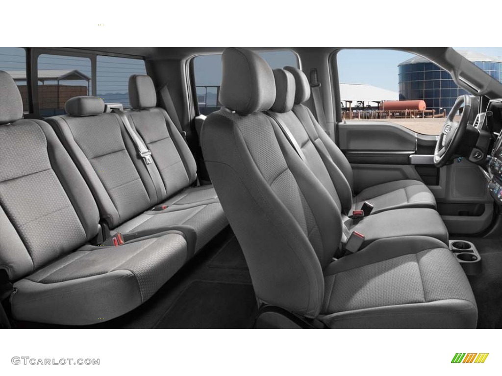 2016 F150 XL SuperCab 4x4 - Oxford White / Medium Earth Gray photo #15