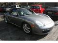 2006 Seal Grey Metallic Porsche Boxster   photo #3