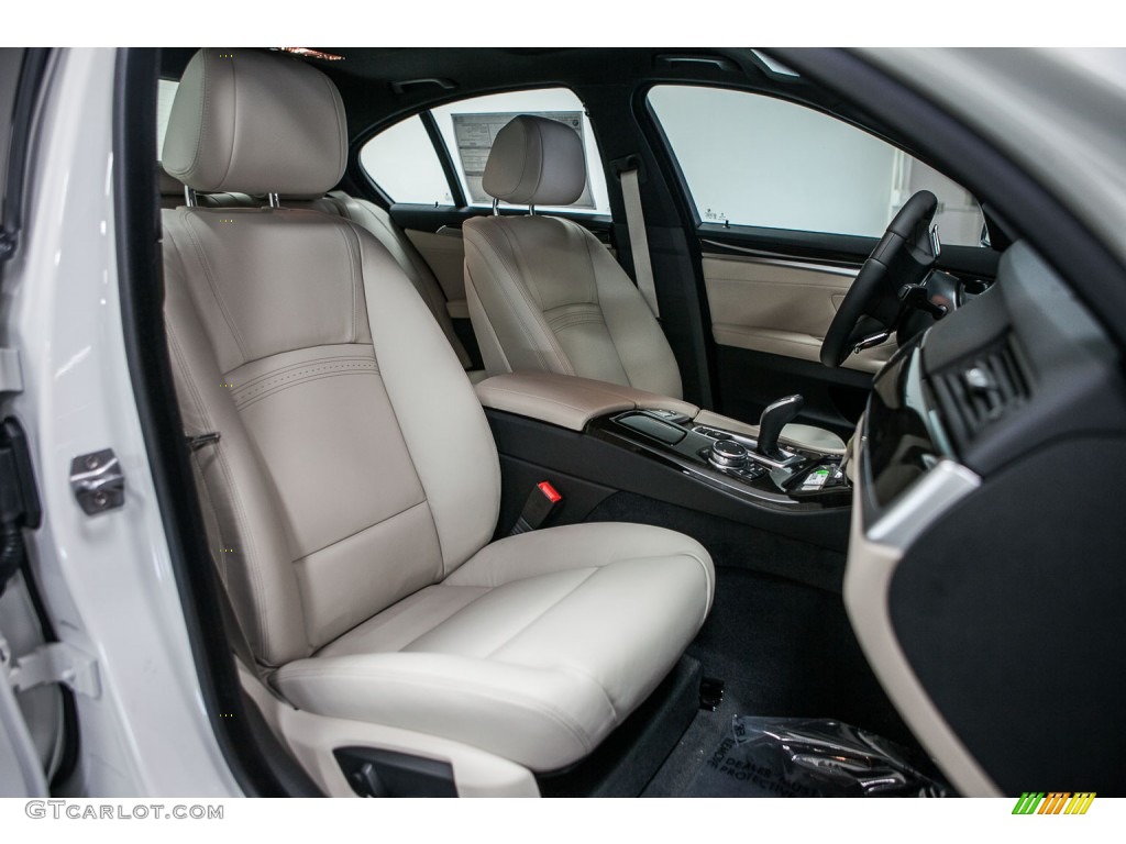 Ivory White Interior 2016 BMW 5 Series 535i Sedan Photo #110231087