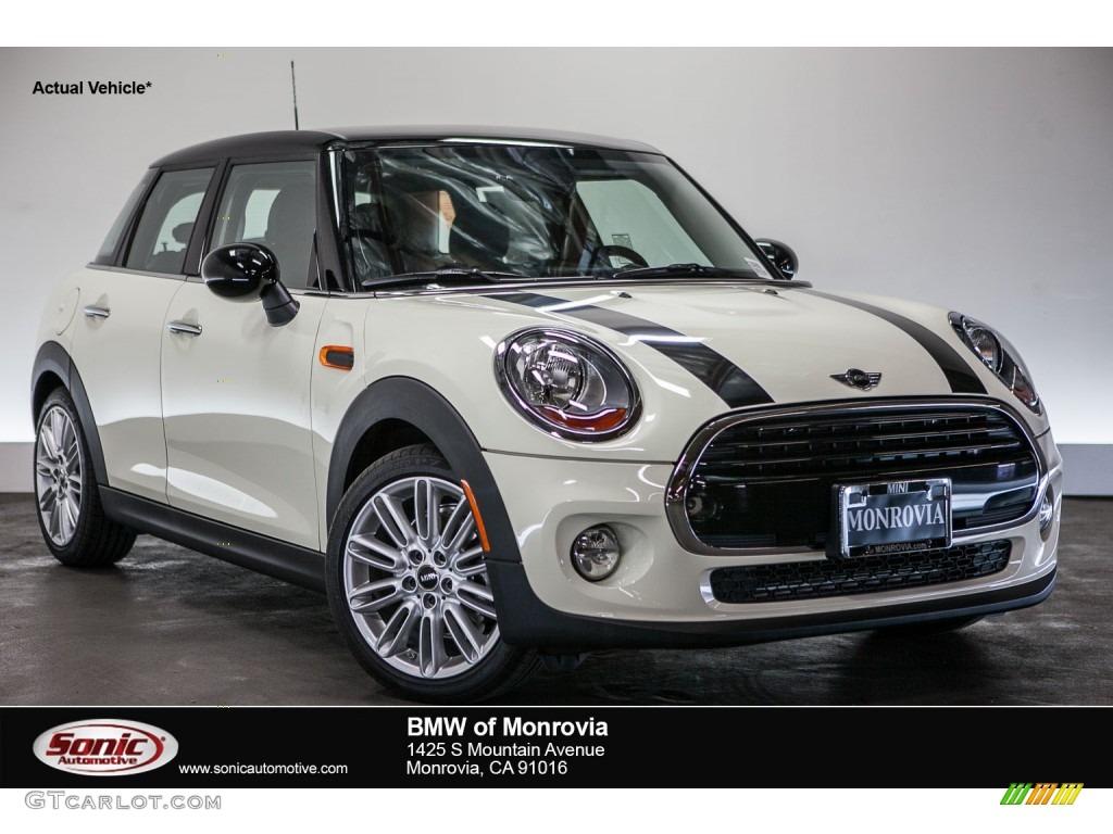 2016 Hardtop Cooper 4 Door - Pepper White / Carbon Black photo #1