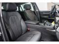 2015 BMW X6 Black Interior Front Seat Photo