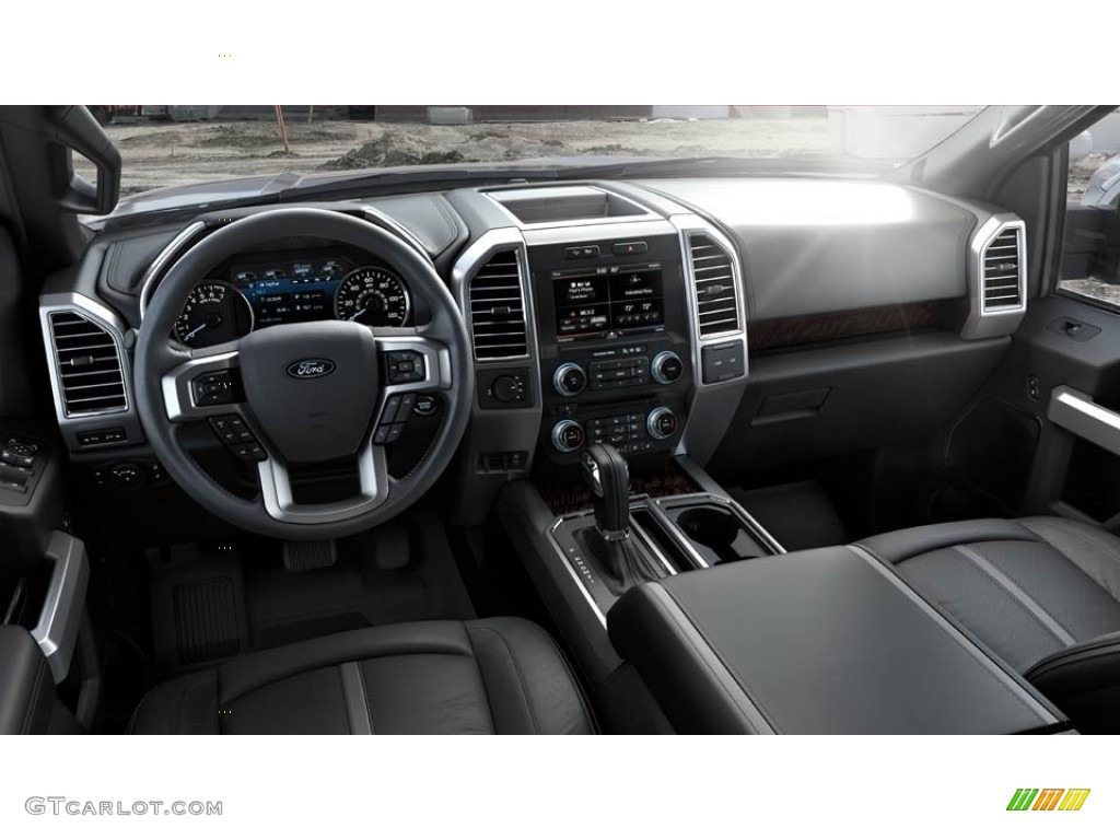 2016 F150 XLT SuperCrew 4x4 - Shadow Black / Medium Earth Gray photo #3