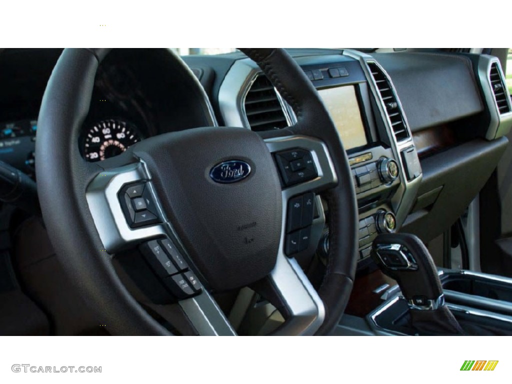 2016 F150 XLT SuperCrew 4x4 - Shadow Black / Medium Earth Gray photo #10