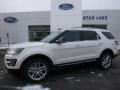 2016 Oxford White Ford Explorer XLT 4WD  photo #1