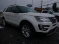 2016 Oxford White Ford Explorer XLT 4WD  photo #3