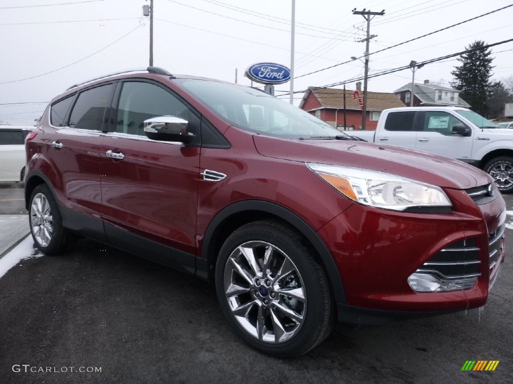 2016 Escape SE 4WD - Sunset Metallic / Charcoal Black photo #3