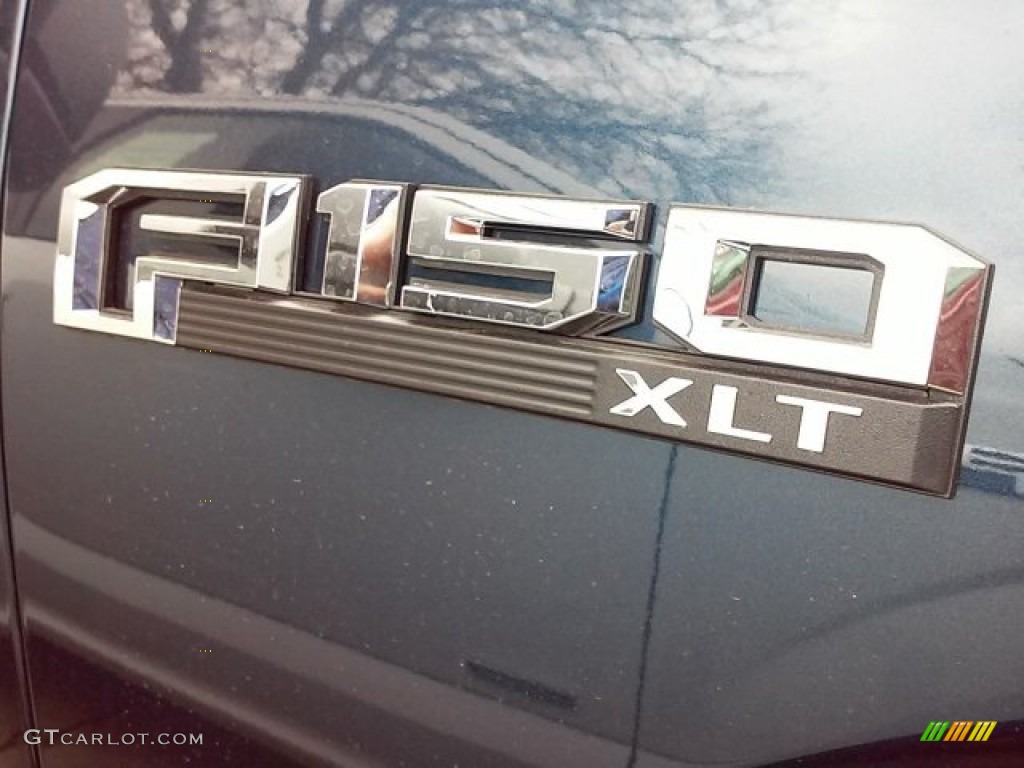 2016 F150 XLT SuperCrew - Blue Jeans / Medium Earth Gray photo #4