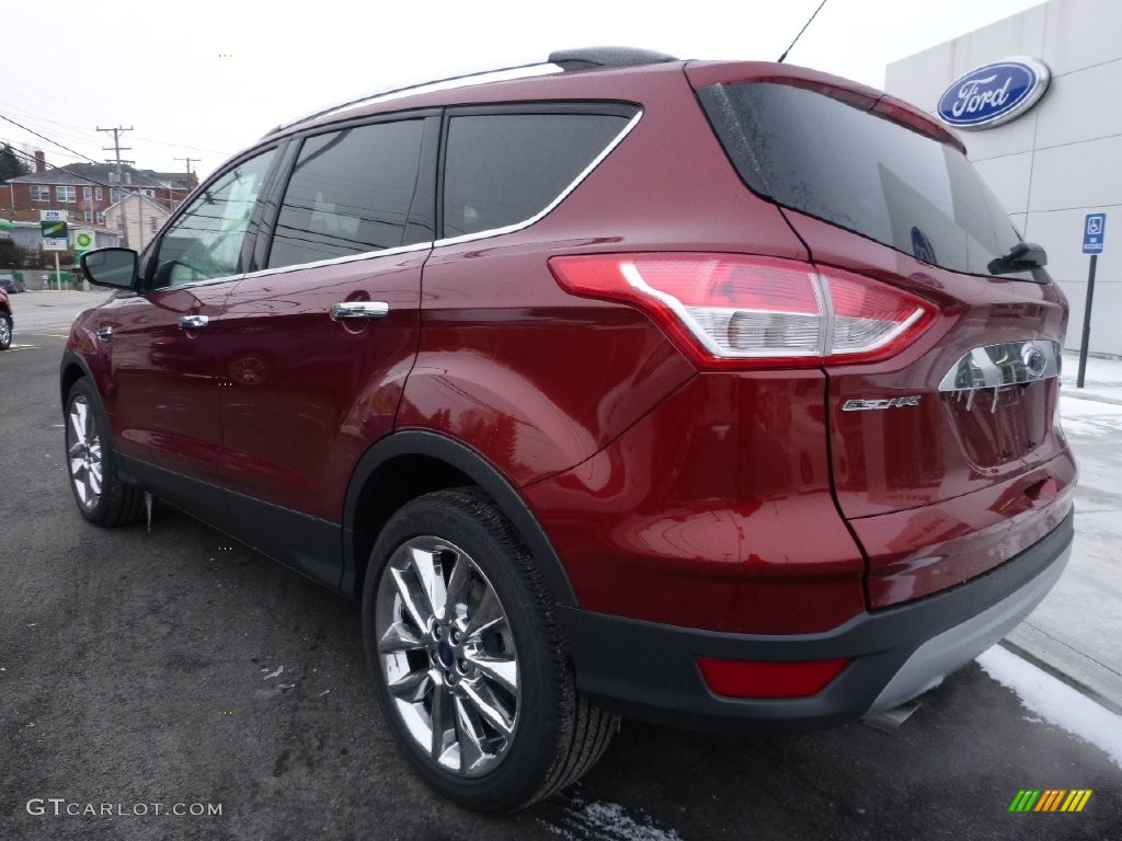 2016 Escape SE 4WD - Sunset Metallic / Charcoal Black photo #8