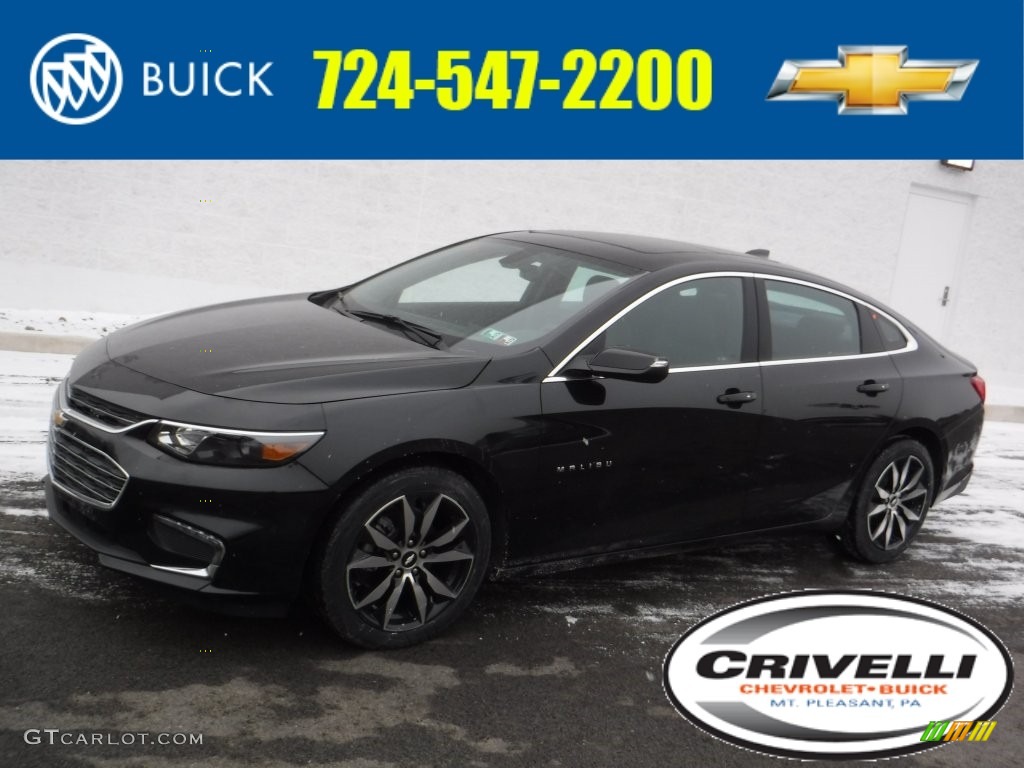 2016 Malibu LT - Mosaic Black Metallic / Jet Black photo #1