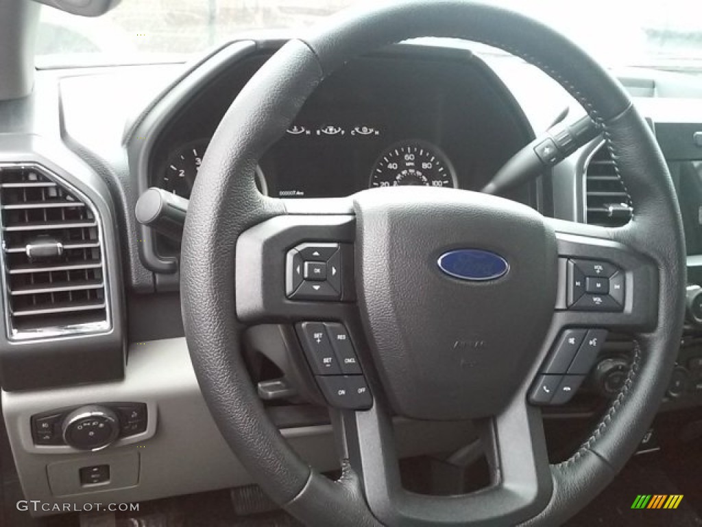 2016 F150 XLT SuperCrew - Blue Jeans / Medium Earth Gray photo #23