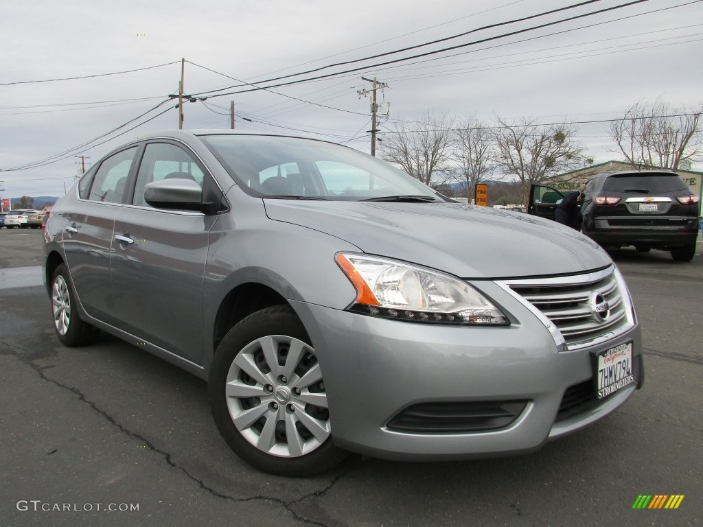 2014 Sentra SV - Magnetic Gray / Charcoal photo #1
