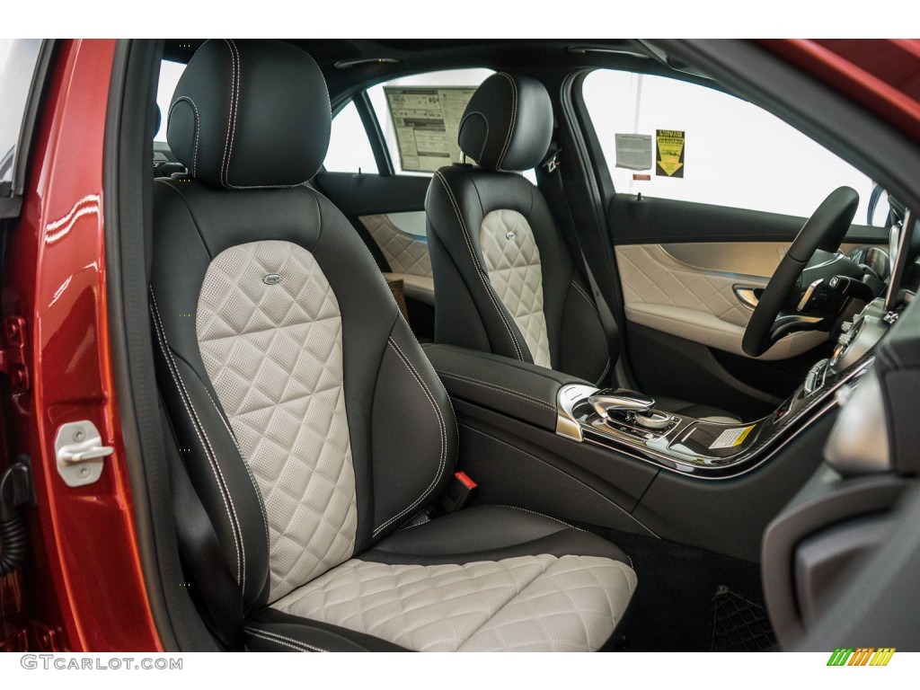 designo Platinum Interior 2016 Mercedes-Benz C 450 AMG Sedan Photo #110236724
