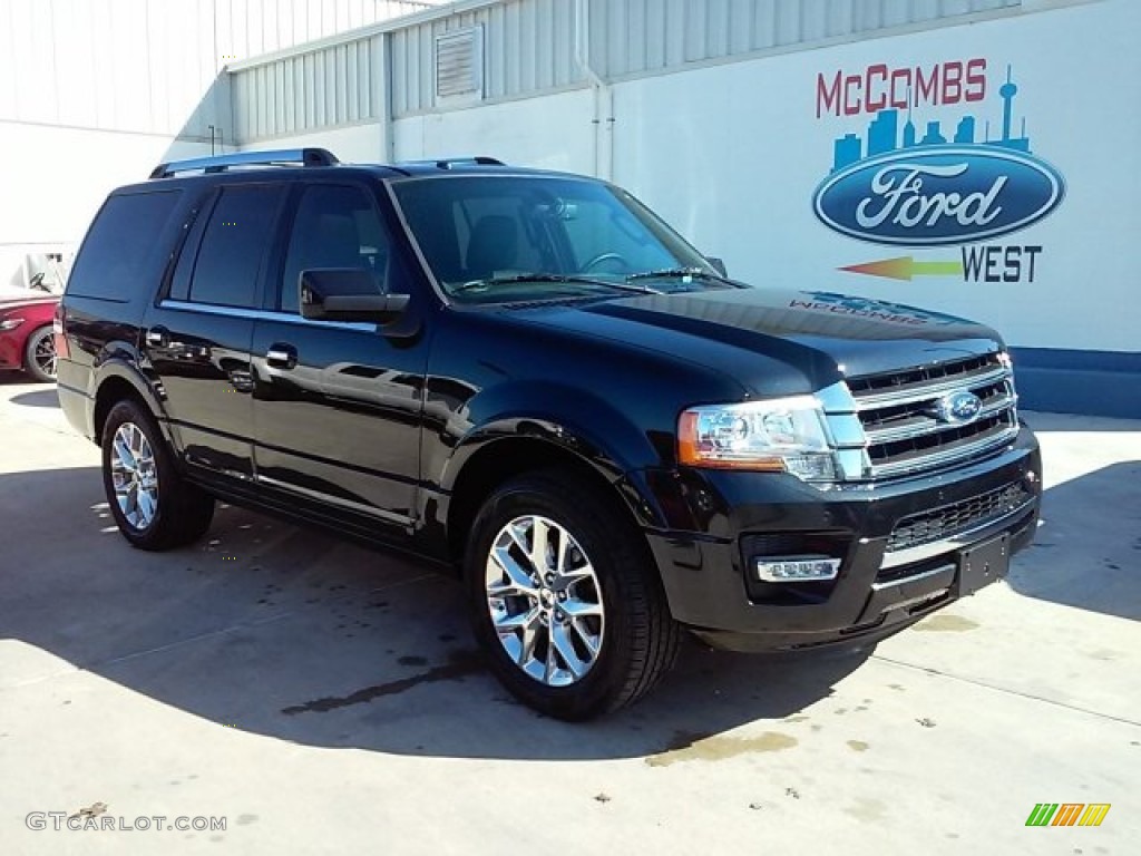 2015 Expedition Limited - Tuxedo Black Metallic / Ebony photo #1