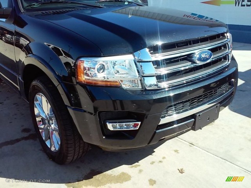 2015 Expedition Limited - Tuxedo Black Metallic / Ebony photo #2